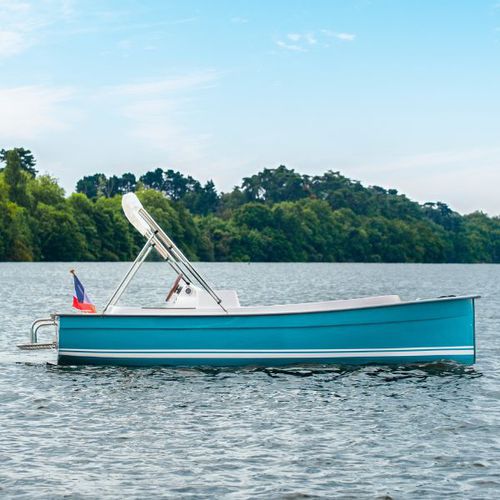 Bote eléctrico - SCOOP + - Ruban Bleu - POD / para centro de ocio / 7 personas máx.