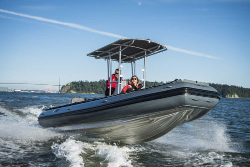 Barco profesional fueraborda - A21-XHD - AB Inflatables - de aluminio / embarcación neumática semirrígida