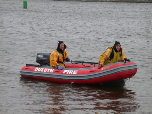 Barco profesional barco de salvamento - A12 - AB Inflatables - fueraborda / de aluminio / embarcación neumática semirrígida