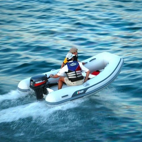 Embarcación neumática fueraborda - 9 VL - AB Inflatables - semirrígida / open / para la pesca