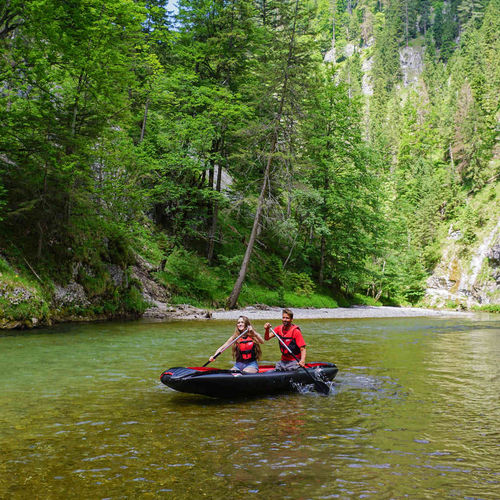 Canoa hinchable - XR TREKKING - Grabner GMBH, Austria - multiusos / para 2 personas / roja
