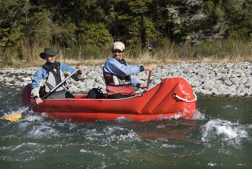 Canoa hinchable - C44 Trapper - Incept - multiusos / 3 plazas / de poliéster
