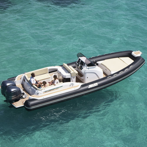 Embarcación neumática fueraborda - CLUBMAN 30 - Joker Boat - bimotor / semirrígida / open