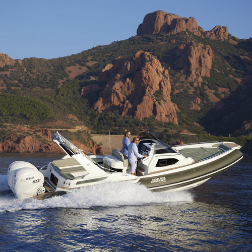 Embarcación neumática fueraborda - CLUBMAN 32 - Joker Boat - gasolina / bimotor / semirrígida