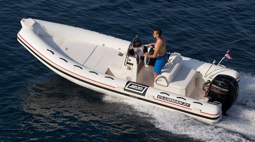 Embarcación neumática fueraborda - CLUBMAN 21 - Joker Boat - semirrígida / open / con consola central