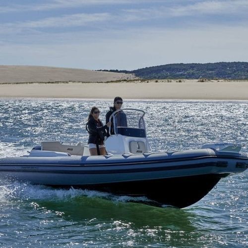 Embarcación neumática fueraborda - COASTER 580 PLUS - Joker Boat - semirrígida / open / con consola central
