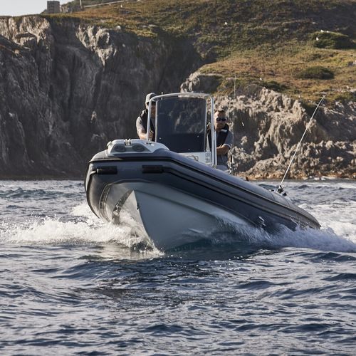 Embarcación neumática fueraborda - BARRACUDA 580 - Joker Boat - RIB / open / con consola central