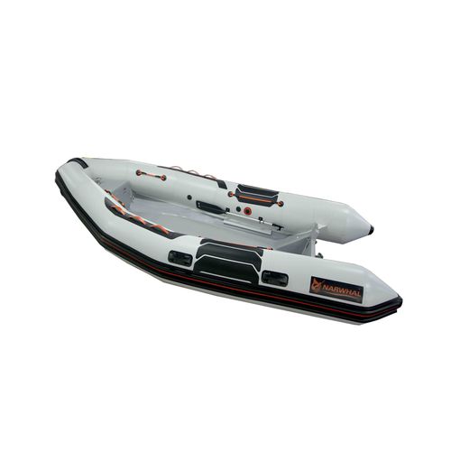 Barco profesional barco utilitario - WB-420 - Narwhal - embarcación de apoyo al buceo / fueraborda / embarcación neumática semirrígida