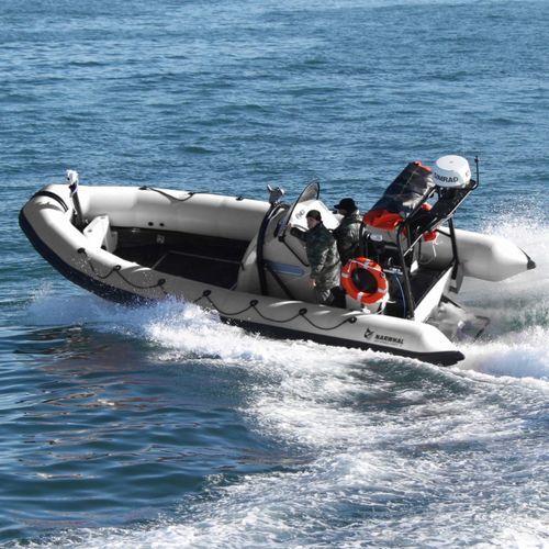 Barco profesional barco turístico - SP-750 - Narwhal - embarcación de apoyo al buceo / fueraborda / embarcación neumática semirrígida