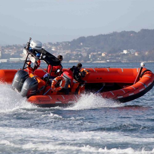 Barco profesional fueraborda - SP-700  - Narwhal - embarcación neumática semirrígida