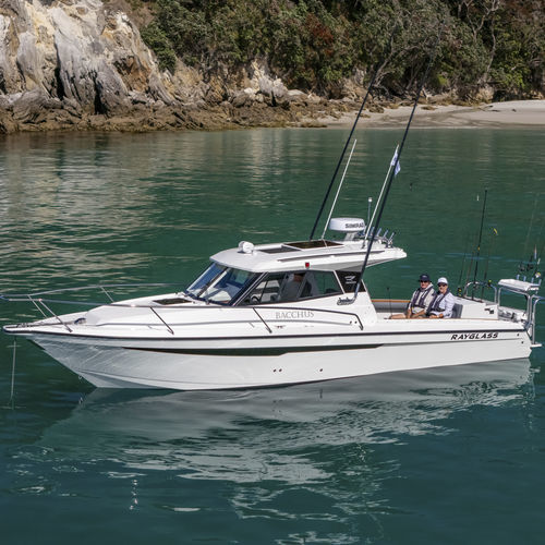 Cabin-cruiser fueraborda - 3000 - Rayglass Boats - intraborda / con caseta de timón / de pesca deportiva