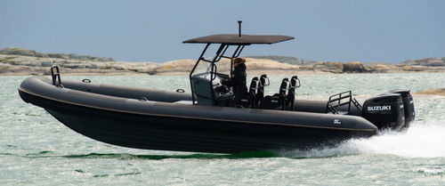 Embarcación neumática fueraborda - R9 series - RUPERT MARINE - bimotor / semirrígida / open