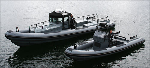 Barco profesional barco utilitario - 40 OB - RUPERT MARINE - embarcación de servicio offshore / fueraborda / embarcación neumática semirrígida
