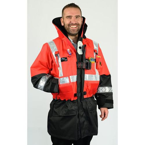 Chaqueta de uso profesional - Mariner Vision - Seasafe Systems Ltd - estanca / con chaleco salvavidas hinchable incorporado / transpirable