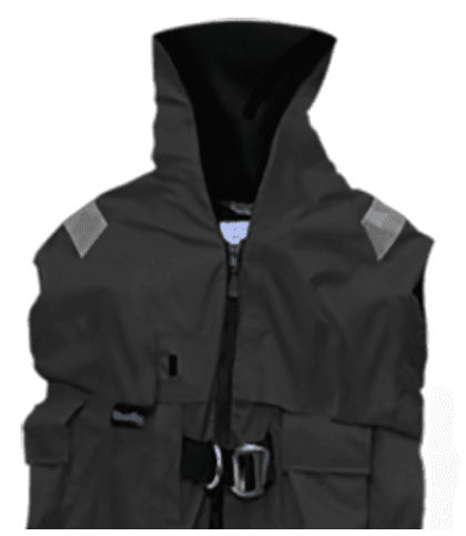 Chaqueta de uso profesional - Pacific Sea Trekker - Seasafe Systems Ltd - impermeable / transpirable / con chaleco salvavidas hinchable incorporado
