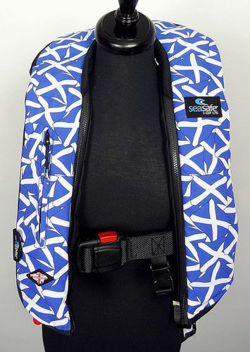 Chaleco salvavidas inflable - I-Zip – Scottish Flag - Seasafe Systems Ltd - 170 N / ISO 12402-3 / ISO12401