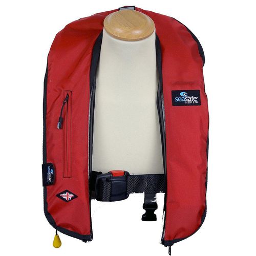 Chaleco salvavidas inflable - I-Zip - Seasafe Systems Ltd - 170 N / ISO 12402-3 / ISO12401