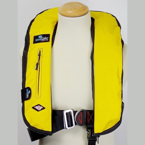 Chaleco salvavidas inflable - I-Zip Life - Soft Yellow - Seasafe Systems Ltd - 170 N / ISO 12402-3 / ISO12401