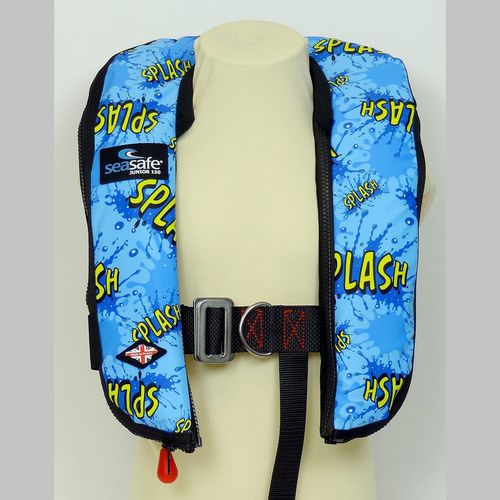 Chaleco salvavidas inflable - Splash - Seasafe Systems Ltd - 150 N / ISO 12402-3 / ISO12401