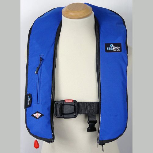 Chaleco salvavidas inflable - I-Zip - Royal Blue - Seasafe Systems Ltd - 170 N / ISO 12402-3 / ISO12401
