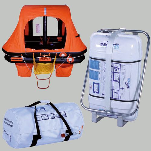 Balsa salvavidas para buque - Standard - Seasafe Systems Ltd - para 6 personas / para 8 personas / para 4 personas