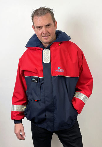 Chaqueta de navegación - Voyager - Seasafe Systems Ltd - estanca / transpirable / con chaleco salvavidas hinchable incorporado