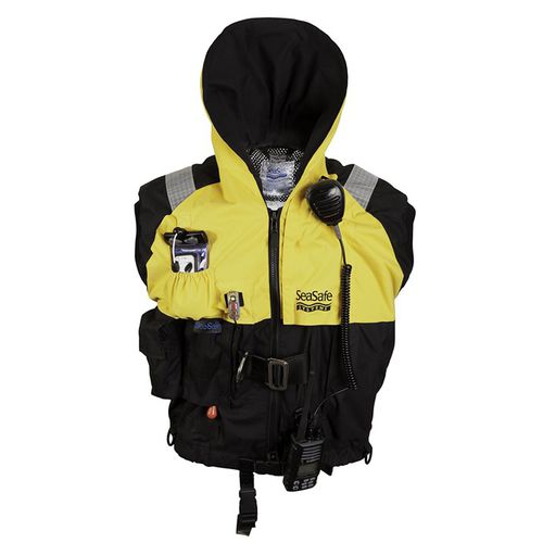 Chaqueta de uso profesional - Pacific Lite - Seasafe Systems Ltd - con chaleco salvavidas hinchable incorporado / sin mangas