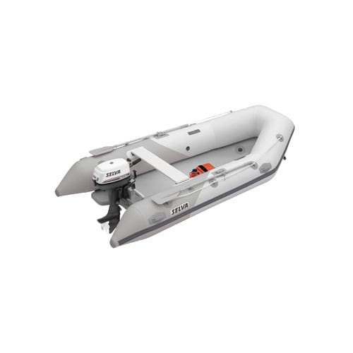 Embarcación neumática fueraborda - T 350 VIB - Selva Marine - Ribs - plegable / open / 5 personas máx.