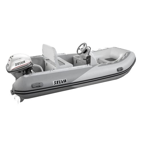 Embarcación neumática fueraborda - CRT 345 H - Selva Marine - Ribs - semirrígida / open / con consola lateral