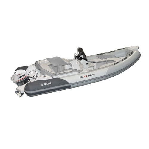 Embarcación neumática fueraborda - 21 LV - Selva Marine - Ribs - semirrígida / con consola central / open
