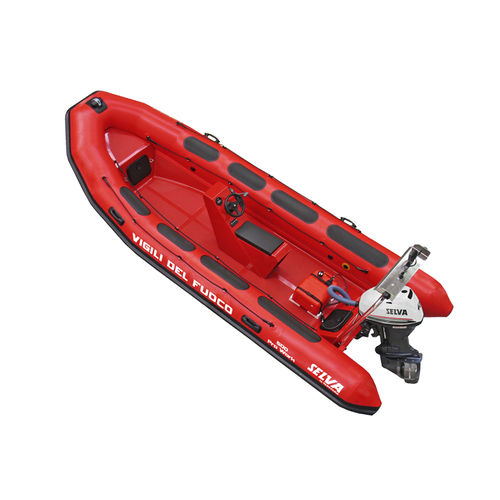 Barco profesional barco de trabajo - 500 PRO - Selva Marine - Ribs - fueraborda / con casco rígido
