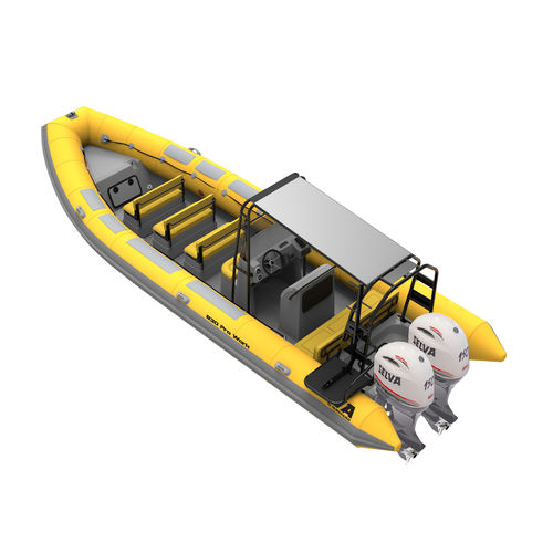 Barco profesional barco de trabajo - 830 PRO - Selva Marine - Ribs - barco turístico / fueraborda / con casco rígido
