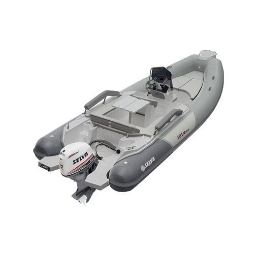 Embarcación neumática fueraborda - 19 LV PLUS - Selva Marine - Ribs - semirrígida / open / con consola central