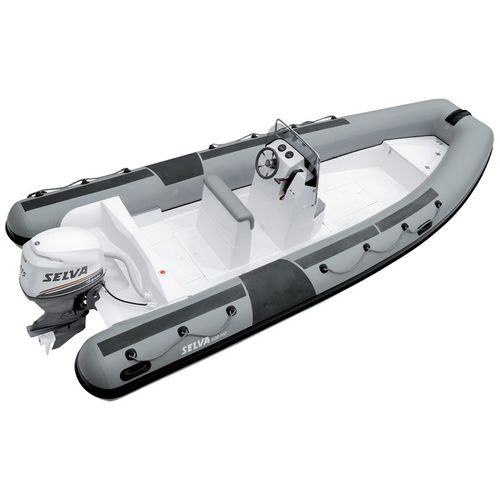 Barco profesional barco utilitario - 600 PRO  - Selva Marine - Ribs - fueraborda / embarcación neumática semirrígida