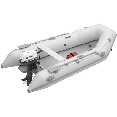 Embarcación neumática fueraborda - T 320 VIB - Selva Marine - Ribs - plegable / open / 4 personas máx.