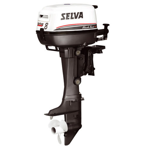 Motor fueraborda - BLACK BASS BIG FOOT 8 - Selva Outboard Motors - gasolina / para barco profesional / de 4 tiempos