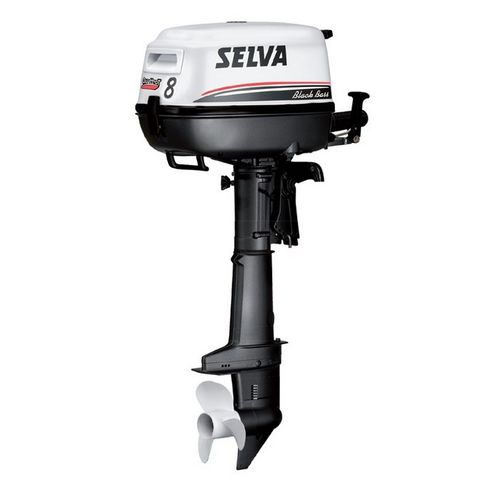 Motor fueraborda - BLACK BASS 8 - Selva Outboard Motors - gasolina / para embarcación de recreo / encendido manual
