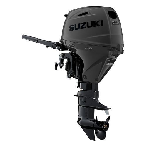 Motor fuera borda - DF25A STEALTH - Suzuki Marine Europe - gasolina / de uso profesional / para barco