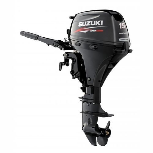 Motor fueraborda - DF15A series - Suzuki Marine Europe - gasolina / para embarcación de recreo / encendido eléctrico