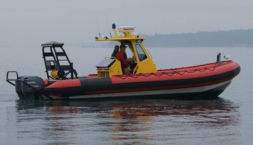 Barco profesional barco de salvamento - TITAN T249XL - Titan - fueraborda / embarcación neumática semirrígida