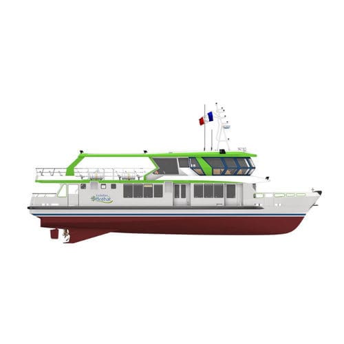Ferri de pasajeros monocasco - SEATRAVELLER 2600 - Chantiers Allais - de aluminio