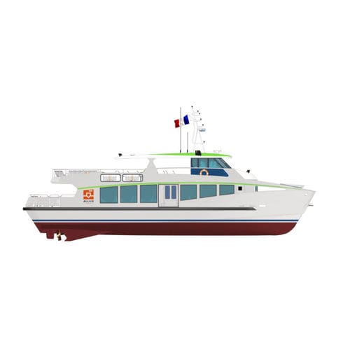 Ferri de pasajeros monocasco - SEATRAVELLER 2650 - Chantiers Allais - de aluminio