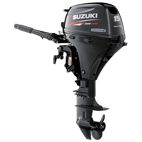 Motor fueraborda - DF15A - Suzuki Marine - gasolina / para embarcación de recreo / portátil