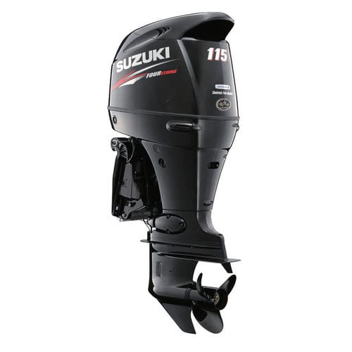 Motor fueraborda - DF115 - Suzuki Marine - gasolina / para embarcación de recreo / de 4 tiempos