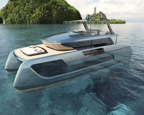 Yate a motor catamarán - Ultima 66 - Sunreef Yachts - de crucero / clásico / con fly