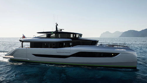 Superyate catamarán - Ultima 111 - Sunreef Yachts - de alta eficacia / con fly / solar