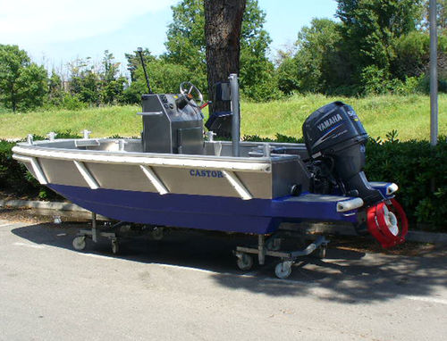 Barco profesional barco de trabajo - CASTOR 4.2 - Chantier Naval Delavergne - barco utilitario / embarcación de servicio portuario / barco para centro de ocio