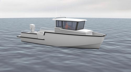 Barco profesional barco de vigilancia - EXOCET 10 - Chantier Naval Delavergne - barco de salvamento / embarcación de apoyo al buceo / embarcación de servicio portuario