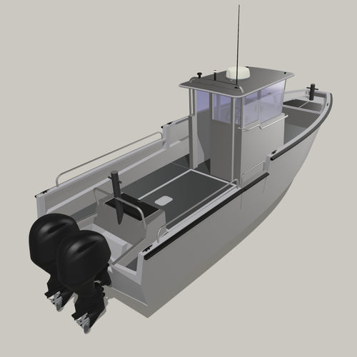 Barco profesional barco de vigilancia - EXOCET 8.50 - Chantier Naval Delavergne - barco de salvamento / embarcación de apoyo al buceo / embarcación de servicio portuario