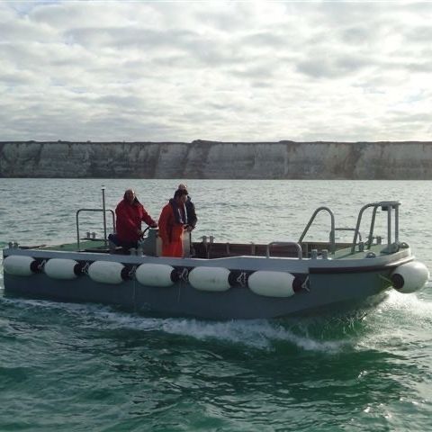 Barco profesional barco de investigación oceanográfica - Castor 7.5 - Chantier Naval Delavergne - intraborda